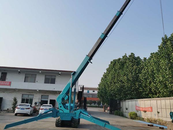2、履带式蜘蛛起重机能起重多少吨?